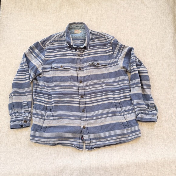 Faherty Other - Faherty Durango CPO Workshirt ShacketOvershirt Men's XL 100% Cotton Flannel